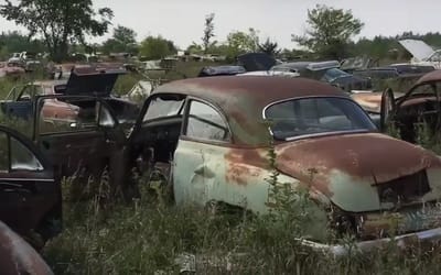 Minnesota junkyard has thousands of vehicles with some as old as the early 1900s
