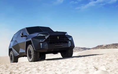 Multi-million dollar bulletproof Karlmann King is the most outrageous SUV in the world