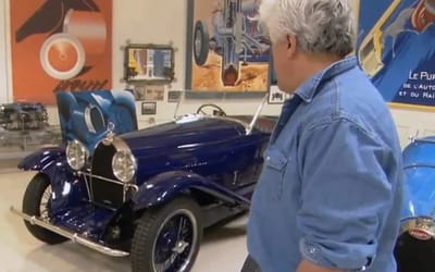 One-of-one Hollywood Bugatti that wasn’t supposed to exist somehow ended up in Jay Leno’s $100,000,000 garage