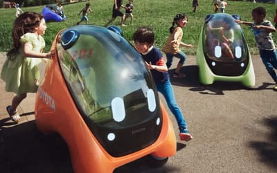 Toyota just reinvented the school run with a talking, self-driving pod for kids