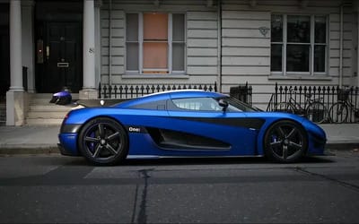 Rare one-of-seven Koenigsegg One:1 parked in London had hilarious parking ticket