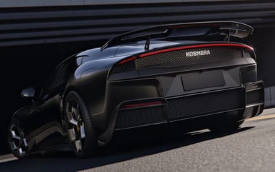 Kosmera unveils two futuristic EVs in Las Vegas with AR windshields and 2,000hp performance promises