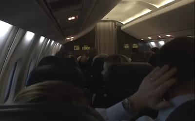 Incredible footage shows last ever Concorde flight and how the icon was sent off in style