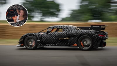 We got to see Lego's full-size Koenigsegg Sadair's Spear which became fastest ever Lego car and what was under the hood surprised us
