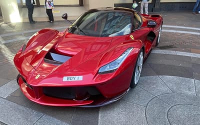 Ferrari owner made to pay the price for flexing their supercar by parking it outside Harrods in London