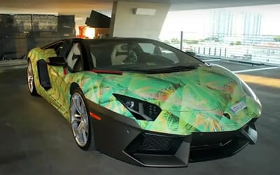 LeBron James did a shoe deal with Nike so the company gave him a $670,000 custom Lamborghini Aventador Roadster to return the favor