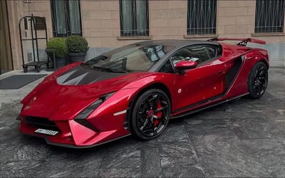 Ultra-rare 1 of 1 Lamborghini Invencible seemingly spotted for the very first time ever