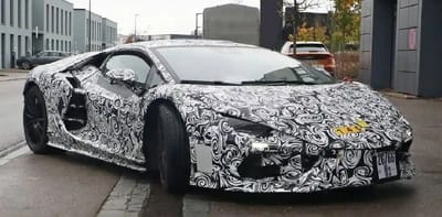 2023 Lamborghini Aventador successor spotted in Germany