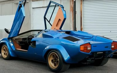 Japan’s hidden gem is this Lamborghini Countach that’s every collector’s dream