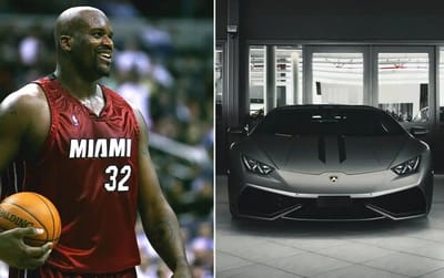 Shaq had to make one $600k change to his Lamborghini before he was able to drive it