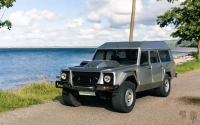 The Lamborghini LM002 is probably the first luxury SUV in history