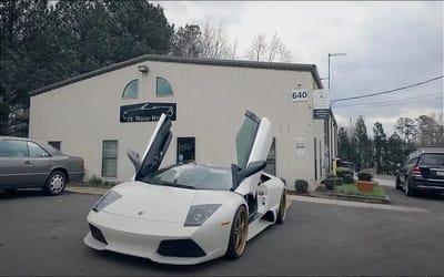 Passionate lifelong Mercedes fans bought cheap Lamborghini before realizing why it was so cheap