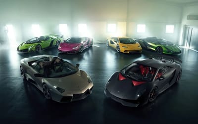Man has most exclusive Lamborghini collection in the world including the most complete number of 'few-offs'