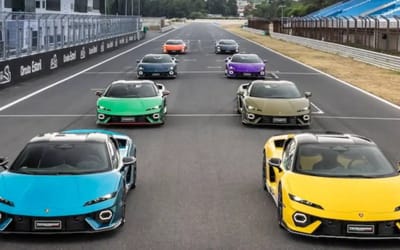 Lamborghini breaks records with 5,681 supercars sold in first half of 2025