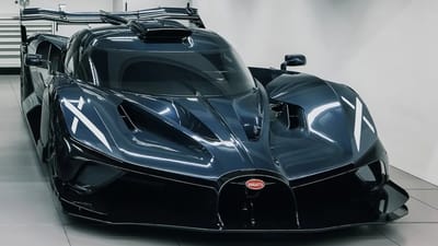 World's first road legal Bugatti Bolide unveiled by Lanzante at Goodwood and it looks stunning