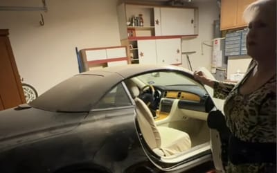 Texas man gets invite from neighbor to meet in her garage because she wants to talk about her late husband's car
