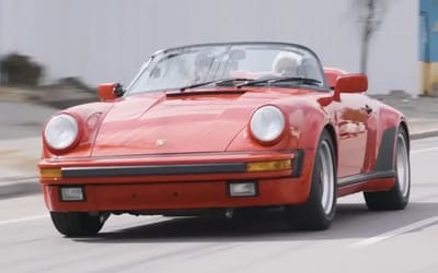 Jay Leno got sick of his neighbor’s Porsche 911 Speedster being tucked away 36 years and started putting miles on it