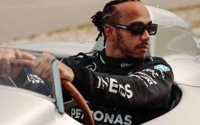 Lewis Hamilton's garage is now completely empty after he sold his $13 million car collection