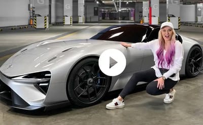 This electric supercar concept has very big shoes to fill