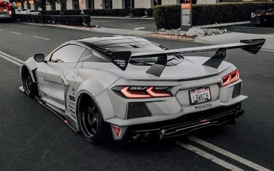 This Corvette C8 widebody kit costs the same as a family car