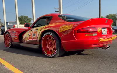 south-carolina-father-daughter-duo-lightning-mcqueen-wild-dodge-viper-build