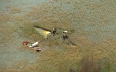 Pilots battle swamps to recover Amelia Earhart-era Lockheed Electra lost for 40 years in Canada