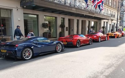 UK supercar numbers reach record high, with over half being Ferraris