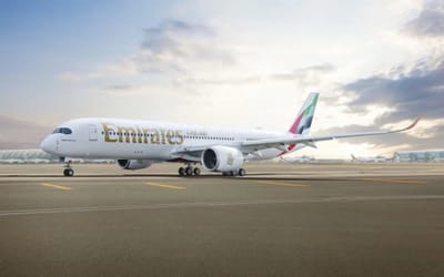 Inside the very first Airbus A350 that Emirates has officially unveiled to join its fleet in Dubai