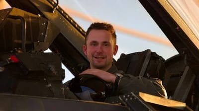 First British civilian to fly supersonic in an F-16 at Edwards reveals what it actually feels like to hit Mach 1.58