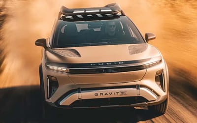 The Lucid Gravity X off-roader is what happens when America's top EV startups forge one machine