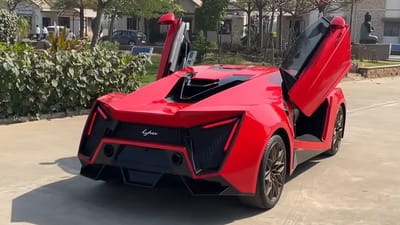 India has one Lykan Hypersport supercar and it’s homemade