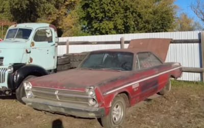 A 426 wedge Plymouth Fury sat for decades and nobody knew it existed until now