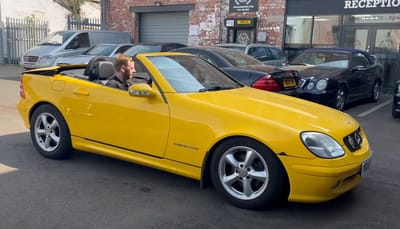 Man buys Mercedes R170 SLK for under $500 only to discover some very unusual problems