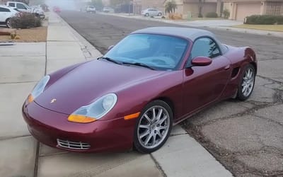 Man discovers his dirty Porsche Boxster bought for $2,400 is a pristine diamond in disguise