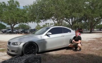 Man gave his cheap BMW 335i a supercar interior and it completely changed the entire feel