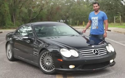 Man turned his cheaply bought Mercedes-Benz SL55 AMG into a ‘supercar killer’