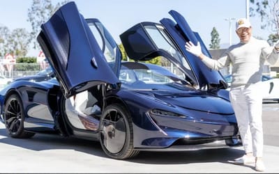 Manny Khoshbin sold his one-off, ‘most expensive’ McLaren Speedtail Hermes Edition