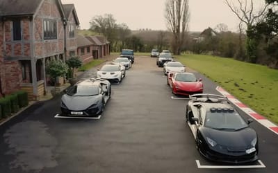 Man with $9.5 million supercar collection works out how much the value has dropped in one year and is stunned