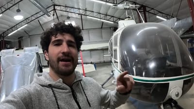 Man who flew 3,000 miles to Alaska for ultra-rare abandoned helicopter shares what's going to happen to it once it's fully restored