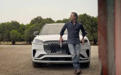 All Matthew McConaughey did was drive a new Lincoln Aviator and instantly made it cool