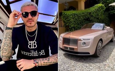 Soccer player Mauro Icardi buys one of the world’s most expensive cars