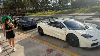 Florida man casually spots a McLaren F1 and Senna in the wild and there's a fascinating backstory to the F1 that involves the Brunei Royal Family