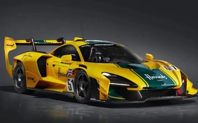 McLaren's rarest ever car took over a month just to paint