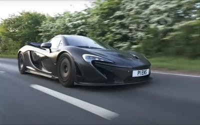 Man takes his $1.6M McLaren P1 to little-known place where you can drive as fast as you want legally