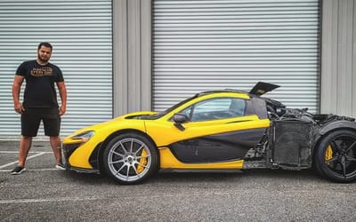 YouTuber trying to make the 'fastest McLaren P1 in the world' gets $150,000 battery McLaren said he'd never find