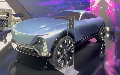 This one-of-a-kind all-electric Cadillac concept was inspired by an unlikely sport