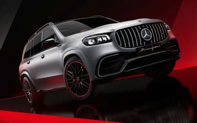 This new Mercedes-AMG GLS 63 MANUFAKTUR Arctic Silver Edition was designed for collectors