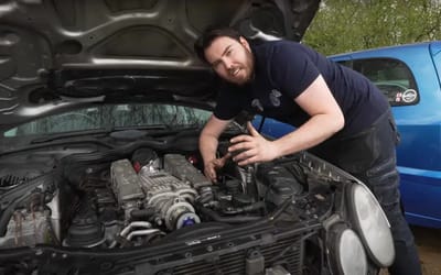 Cheapest V8 AMG with 200,000 miles gets Hellcat parts to sound like a supercar for fraction of the price