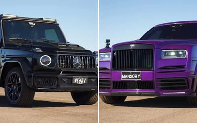 Mansory Rolls-Royce Cullinan drag races Brabus Mercedes-Benz G63 AMG in a winner-takes-all quarter-mile tuners match-up