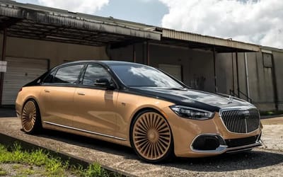 Limited-edition Mercedes Maybach got a custom glow-up in Atlanta and now it’s pure art
